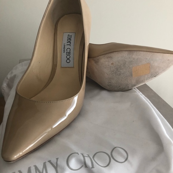 Jimmy Choo Patient Romy pointed toe pump 85 - Picture 3 of 4